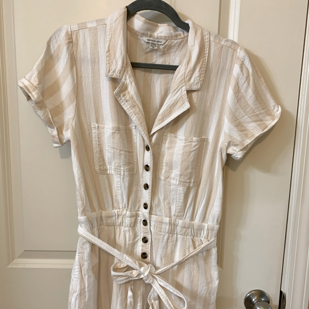 American Eagle Utility Romper